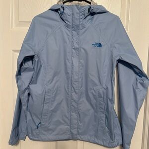 The North Face Sky Blue Hooded Jacket